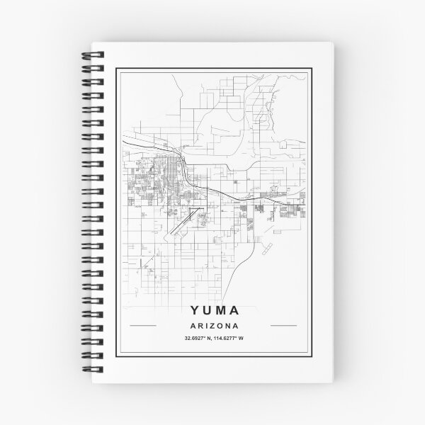 Item preview, Mapa de la ciudad de Yuma designed and sold by SHAMPAIN-ART-CO.
