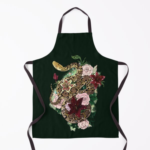 Item preview, Reticulated Python & Pretty Flora designed and sold by Morgan Carpenter.