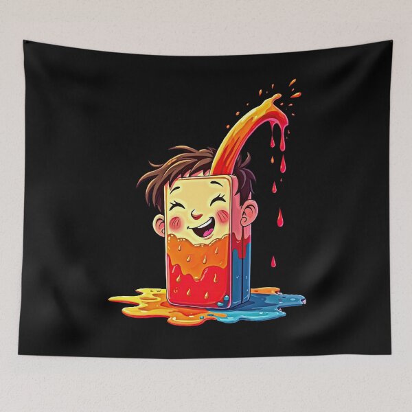 Item preview, Juicebox Boy Crying Colorful Juice designed and sold by artwaves.