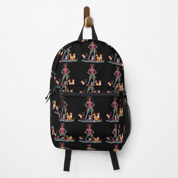 Item preview, Stylish Cat Lady with Playful Cats designed and sold by artwaves.