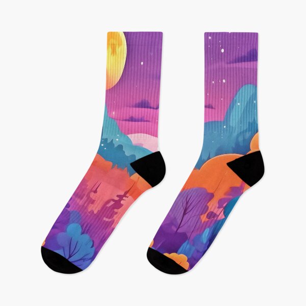 Item preview, Moonlit Autumn Forest designed and sold by Health And Fitness Posts e-Store.