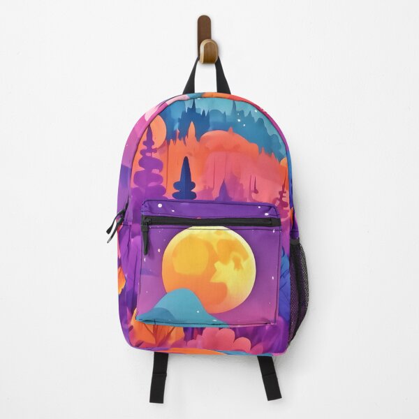 Item preview, Moonlit Autumn Forest designed and sold by Health And Fitness Posts e-Store.