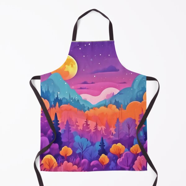 Item preview, Moonlit Autumn Forest designed and sold by Health And Fitness Posts e-Store.
