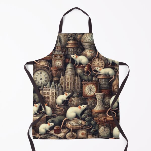 Item preview, Pattern of rats victorian style designed and sold by BatsAndRats.