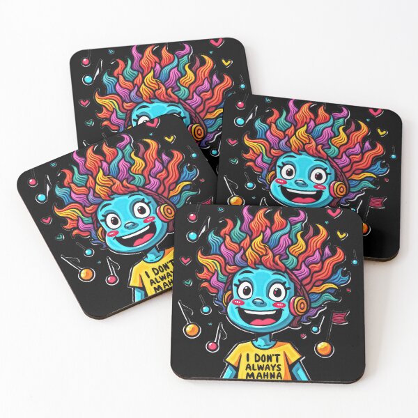 Item preview, Playful character with musical notes designed and sold by artwaves.