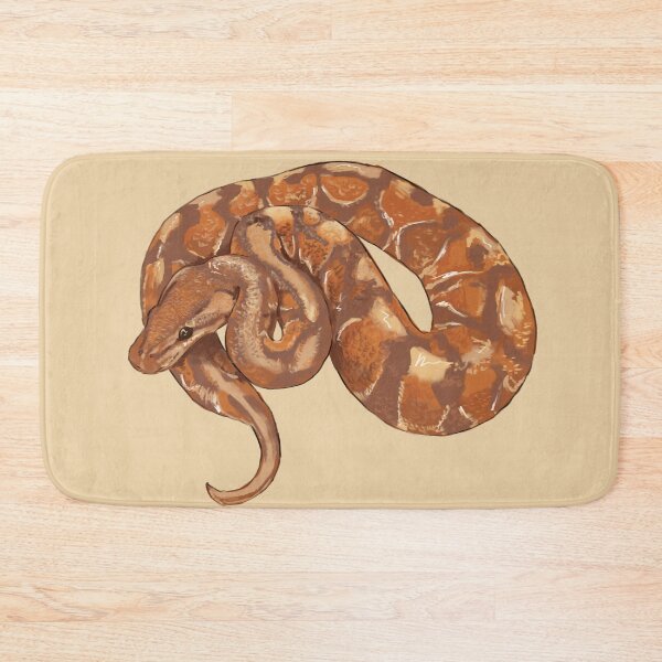 Item preview, Brown Ball Python Snake Drawing designed and sold by Crescent-Canvas.