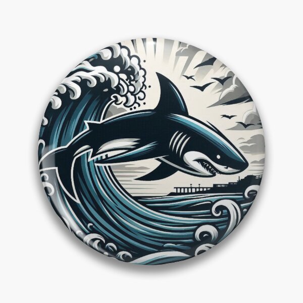 Item preview, Shark designed and sold by MarElfArtelier.