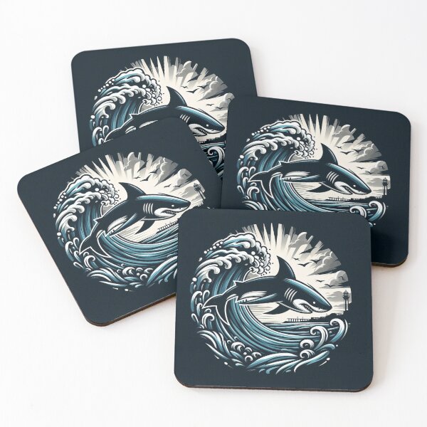 Item preview, Shark designed and sold by MarElfArtelier.
