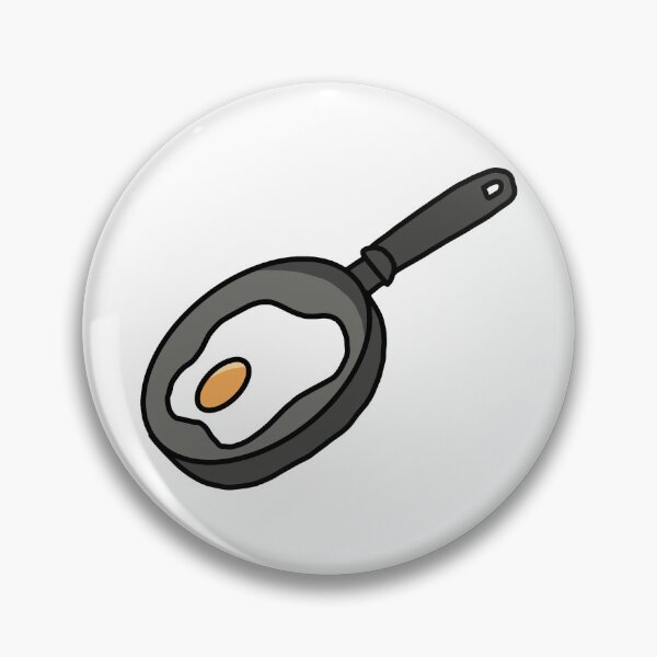 Item preview, egg frying pan designed and sold by ripple-media.