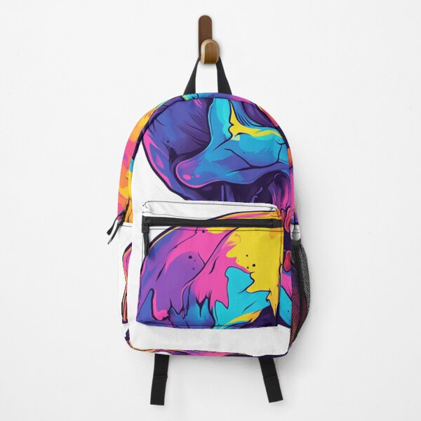 Item preview, Psychedelic Neon Skull Design designed and sold by Creet-Design.