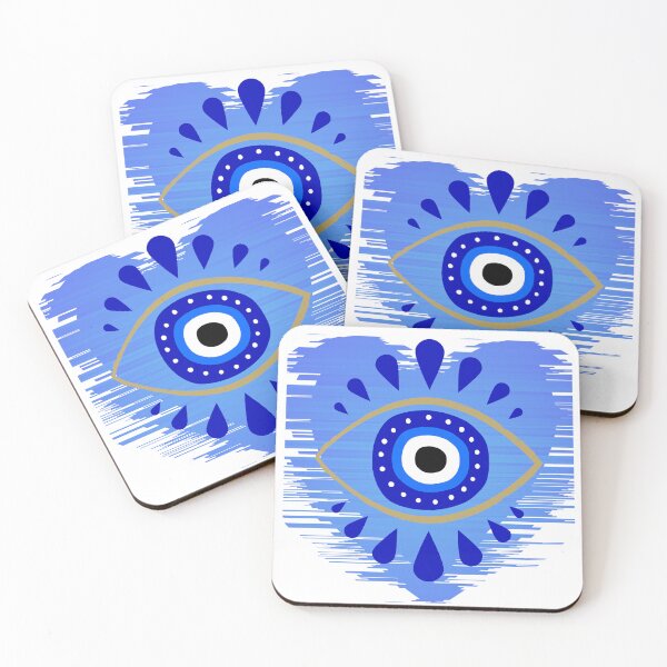 Item preview, Protective Heart : The Modern Evil Eye + Sacred Heart designed and sold by TRVLR Designs.