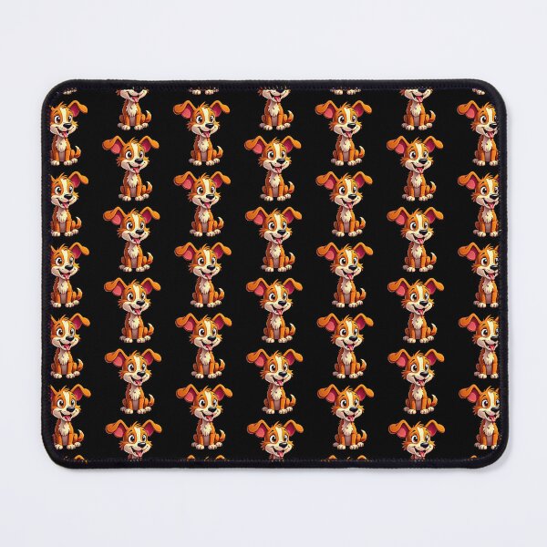 Item preview, Cartoon dog with playful expression designed and sold by artwaves.