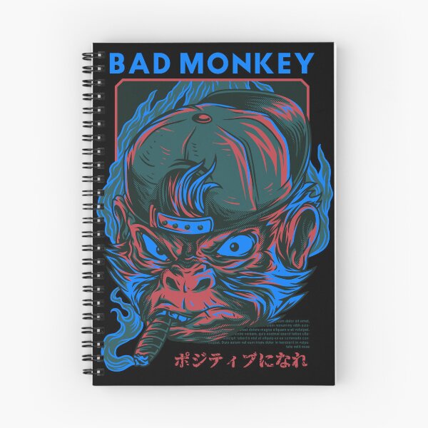 Item preview, Bad Monkey Graphic Tee - Bold, Unique, and Edgy Design designed and sold by Jessica  art.