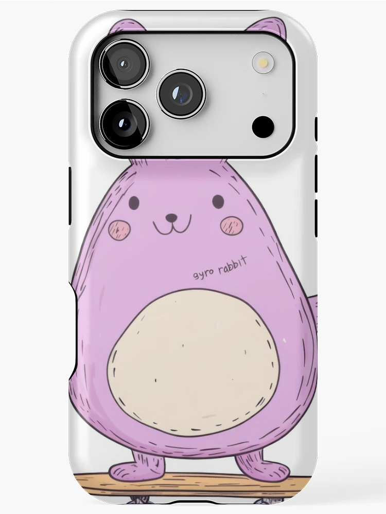 Thumbnail 1 of 4, iPhone Case, Gyro Rabbit designed and sold by WickerStudio.
