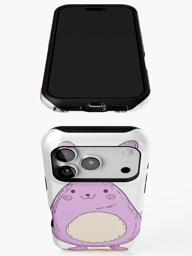 Thumbnail 3 of 4, iPhone Case, Gyro Rabbit designed and sold by WickerStudio.