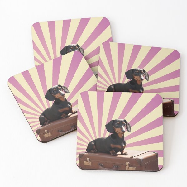 Item preview, Parisian Paws: Dachshund Adventure designed and sold by purrfect pattern.