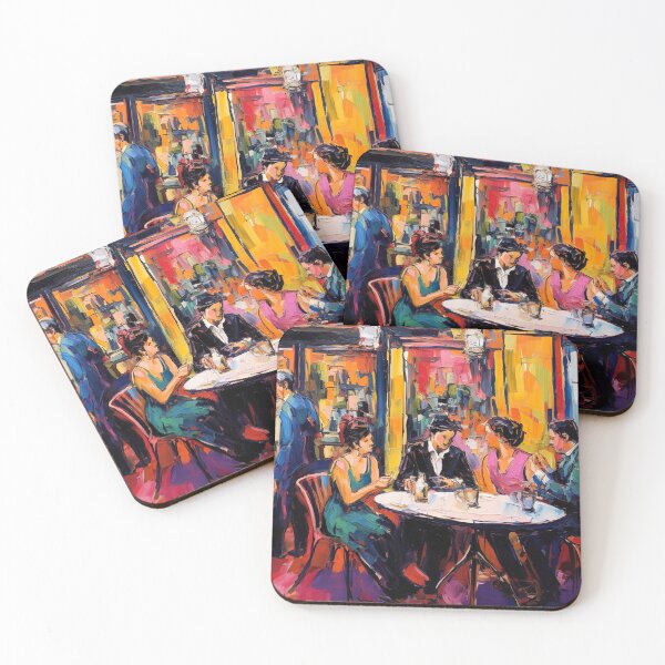 Item preview, Fauvism - Cafe Conversations designed and sold by KootenayDesigns.