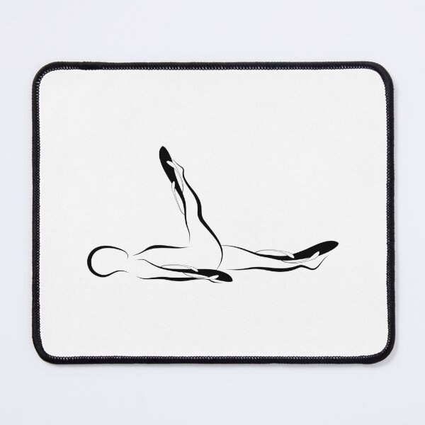 Item preview, Single leg circles pilates pose designed and sold by sashica.
