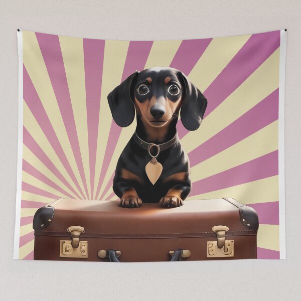 Item preview, Parisian Paws: Dachshund Adventure #1 designed and sold by purrfect pattern.
