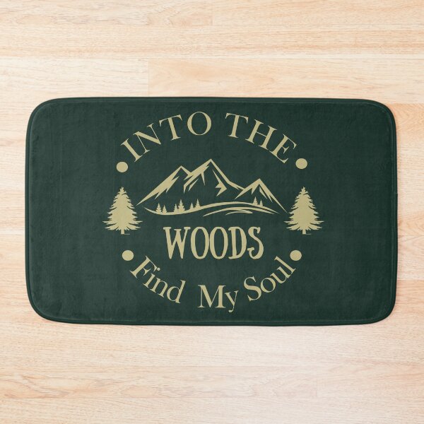 Item preview, Into the woods i go to find my soul pine trees nature silhouette designed and sold by Alexaltay.