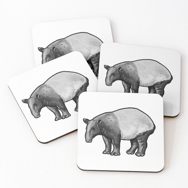 Item preview, Malayan Tapir (Tapirus indicus) designed and sold by ItalianElephant.