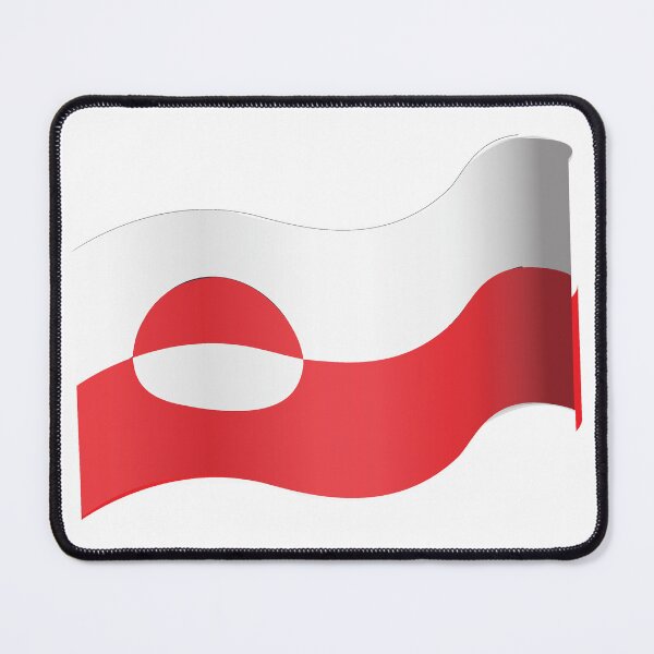 Item preview, Greenland Flag designed and sold by HarveyHandcraftsandDesigns.