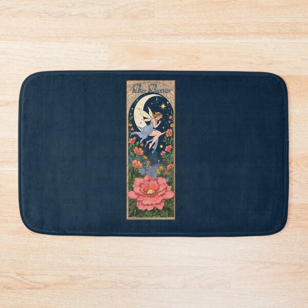 Item preview, THE MOON, LA LUNA, FLORAL VINTAGE FANTASY ILLUSTRATION designed and sold by La Loca.
