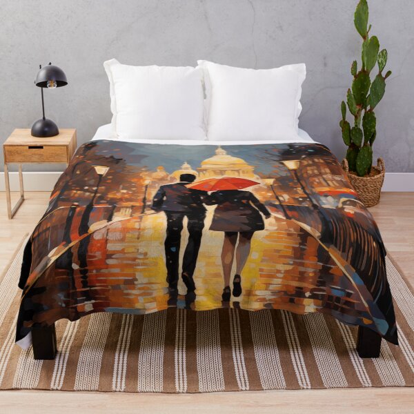 Item preview, Couple In The Rain In Amsterdam designed and sold by Rtymer.