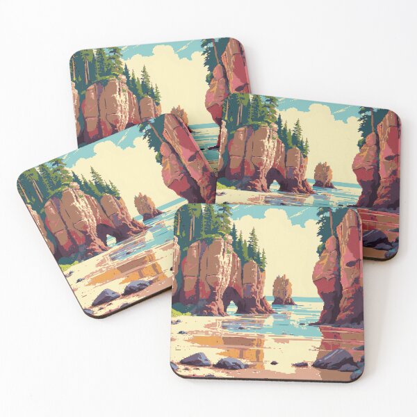 Item preview, Pixel Tides and Hopewell Towers designed and sold by NaturePixel.