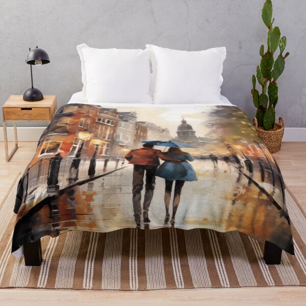 Item preview, Couple In The Rain In Amsterdam designed and sold by Rtymer.