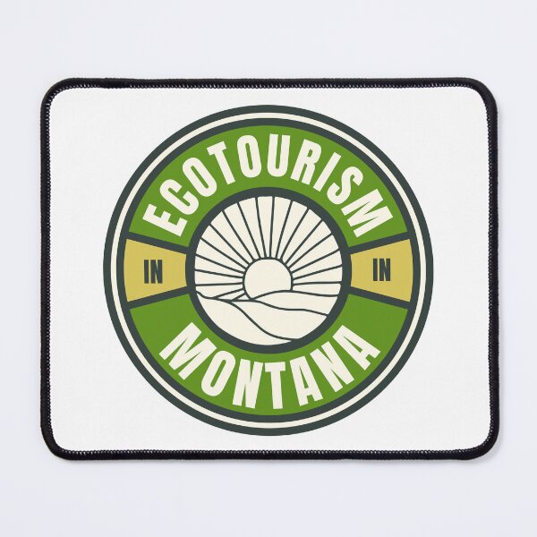 Artikelvorschau, Ökotourismus in Montana USA Grünes Logo entworfen und verkauft von Vintage-TM.