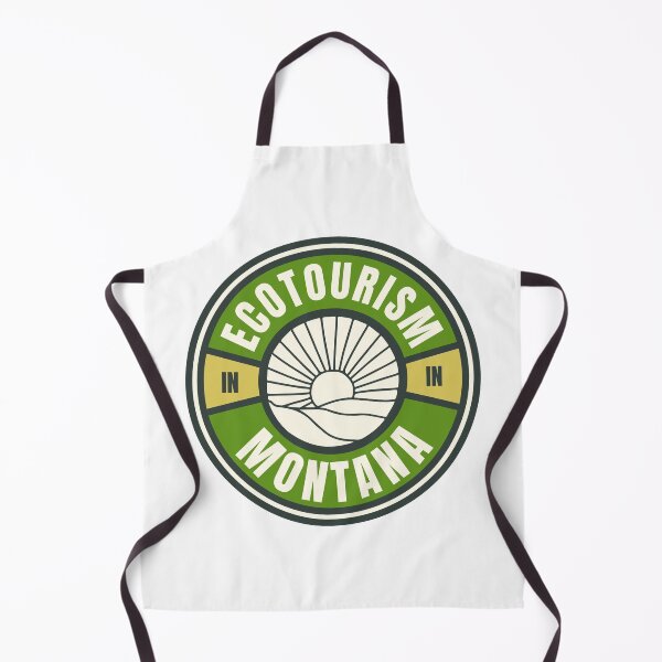 Artikelvorschau, Ökotourismus in Montana USA Grünes Logo entworfen und verkauft von Vintage-TM.