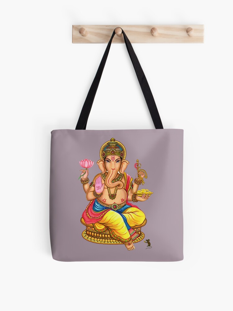 Ganesha Tote Bag by Sk Sahif Ali - Pixels Merch