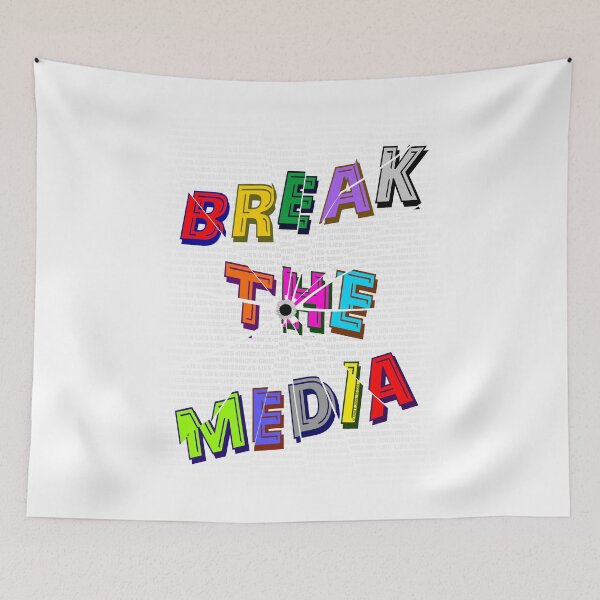 Item preview, Break the Media 01 designed and sold by JulianFJones.
