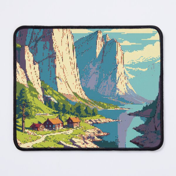 Item preview, Pixel Heights of Kjerag's Throne designed and sold by NaturePixel.