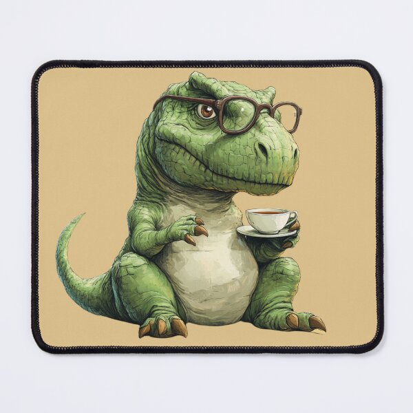 Item preview, Tea Rex (T-rex) Funny Design designed and sold by JonnyDesigns.