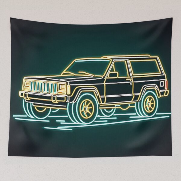 Item preview, Cherokee XJ 4x4 USA offroad Vintage old school vehicle  designed and sold by Off-Road-Zone.