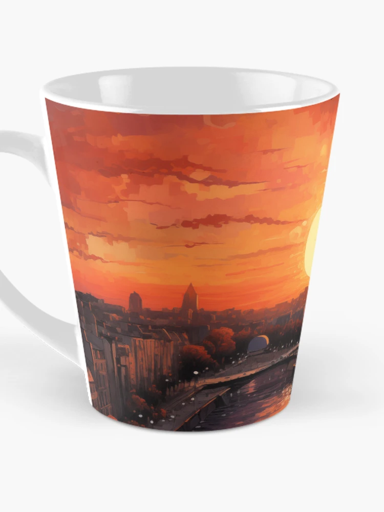 Thumbnail 3 of 4, Coffee Mug, Sunset In Paris designed and sold by Rtymer.