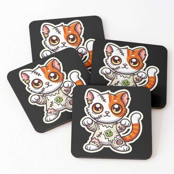 Item preview, Cute Zombie Cat in Halloween costume Trick-or-treat! designed and sold by Rodim91.