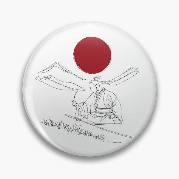 Item preview, SingleLine Samurai Serenity designed and sold by TrueNovaDesigns.