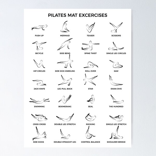 Item preview, Pilates mat exercises designed and sold by sashica.