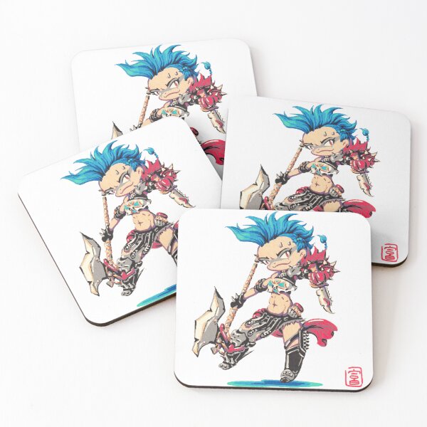 Item preview, Overwatch 2 Junkerqueen tank cute chibi designed and sold by ShiniYoma.
