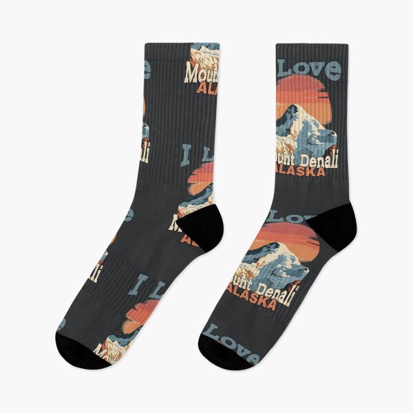 Item preview, I love Mount Denali Alaska  designed and sold by Guess4best.
