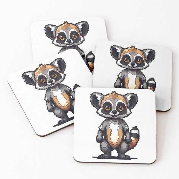 Item preview, Pixel Lemur Liveliness designed and sold by NaturePixel.