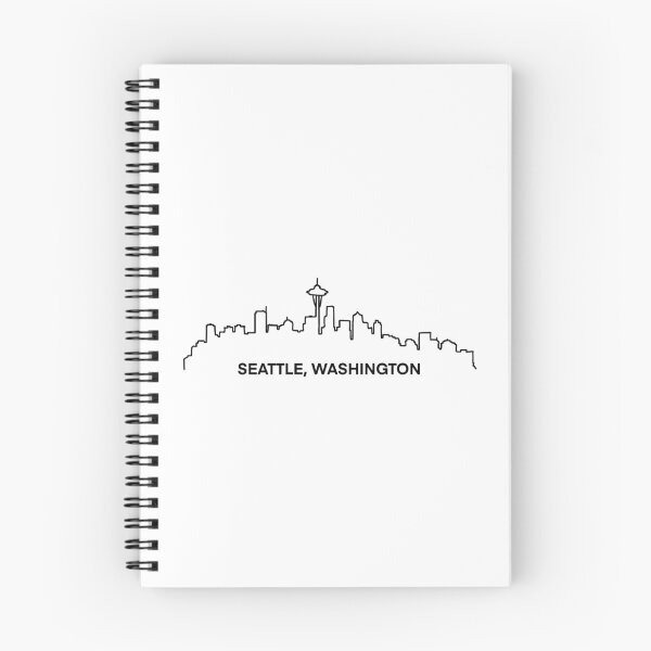 Item preview, Seattle Washington Skyline designed and sold by delmarvastickers.