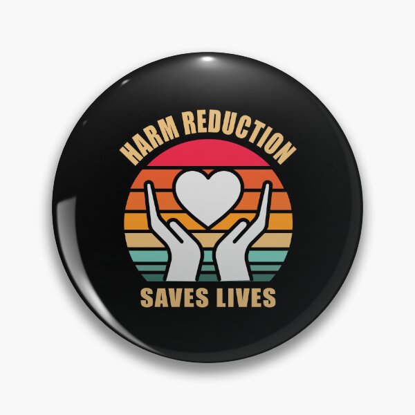 Item preview, HARM REDUCTION | SAVE LIVE designed and sold by Stellarist.