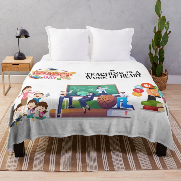 Item preview, Happy Teacher's Day ,Teaching is a work of heart designed and sold by Xylersie.