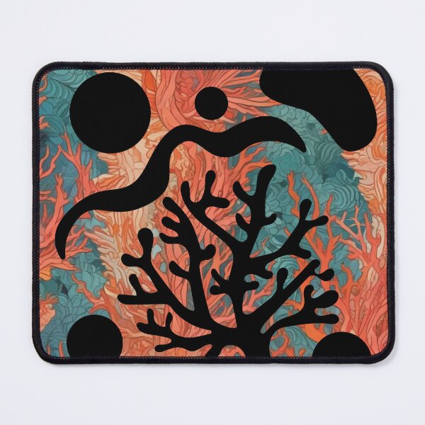 Item preview, Coral ocean abstract designed and sold by GasconyPassion.