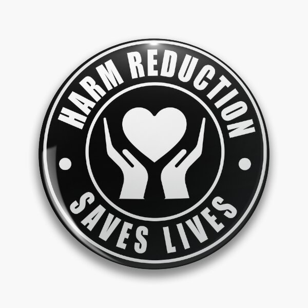 Item preview, HARM REDUCTION | SAVE LIVE designed and sold by Stellarist.