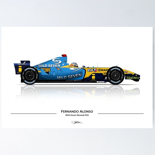 ≫🥇 Poster Alonso Alpine Formula 1